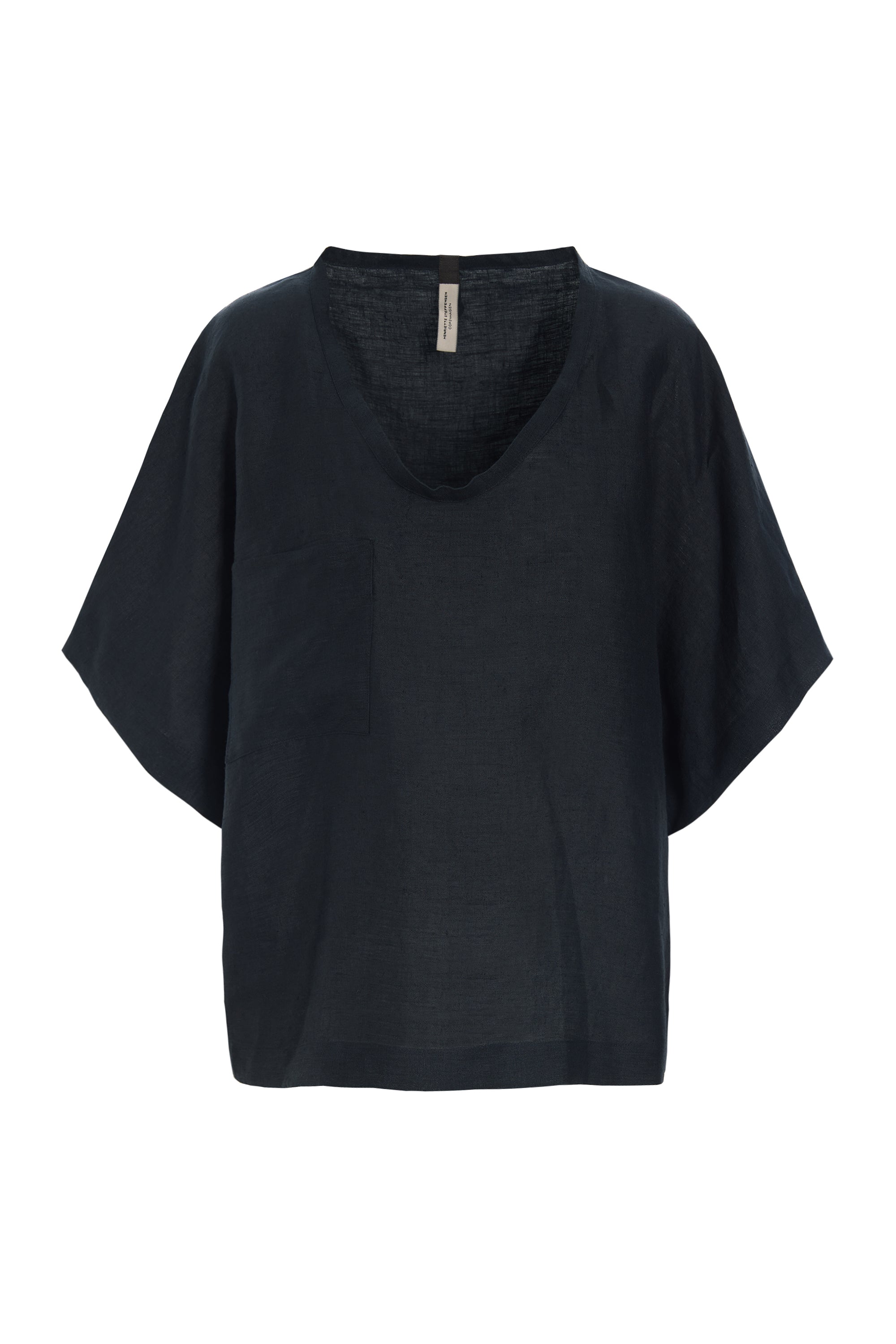 HENRIETTE STEFFENSEN COPENHAGEN BLUSE - 81003 BLUSER BLACK 900
