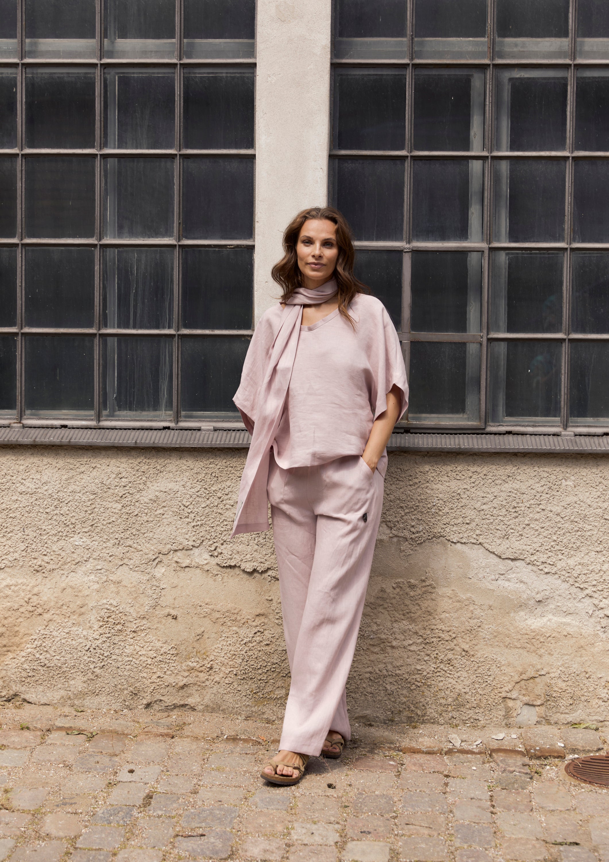 HENRIETTE STEFFENSEN COPENHAGEN BLUSE - 81003 BLUSER NUDE 401