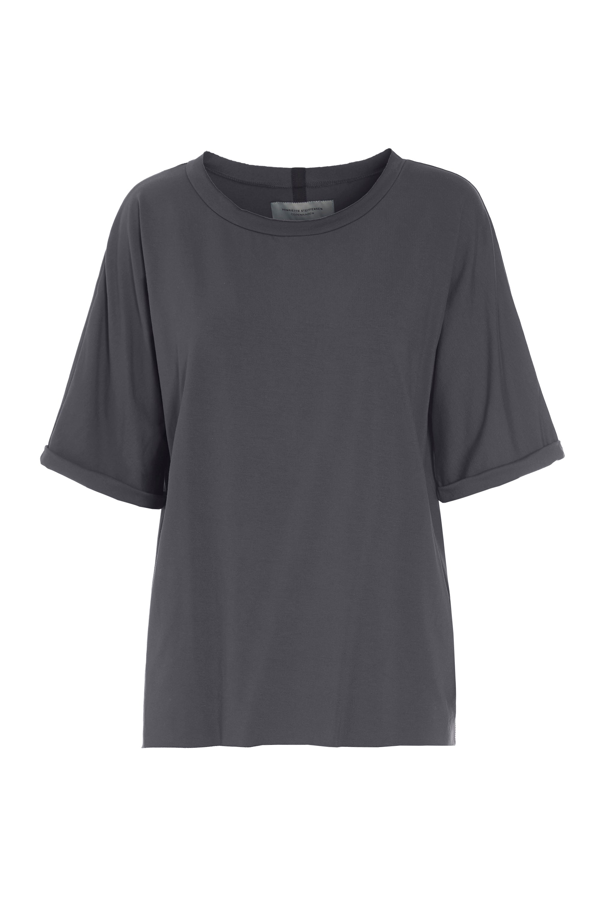 HENRIETTE STEFFENSEN COPENHAGEN BLUSE - 96064 T-SHIRTS GREY 905