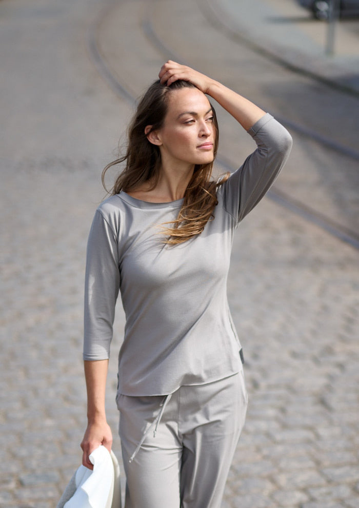HENRIETTE STEFFENSEN COPENHAGEN BLUSE - 96094 BLUSER ELEPHANT 654