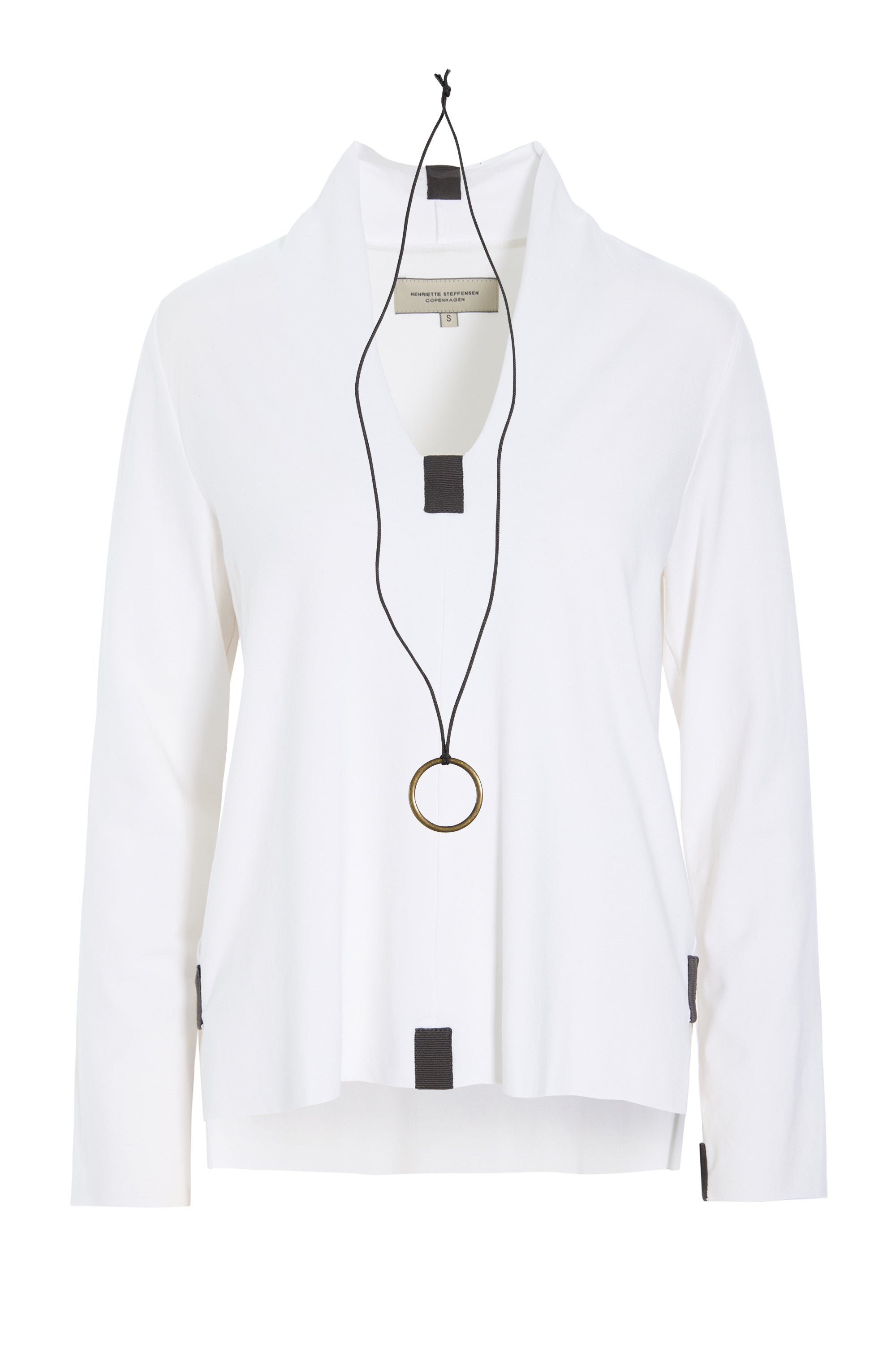HENRIETTE STEFFENSEN COPENHAGEN BLUSE - 96106 BLUSER WHITE 816