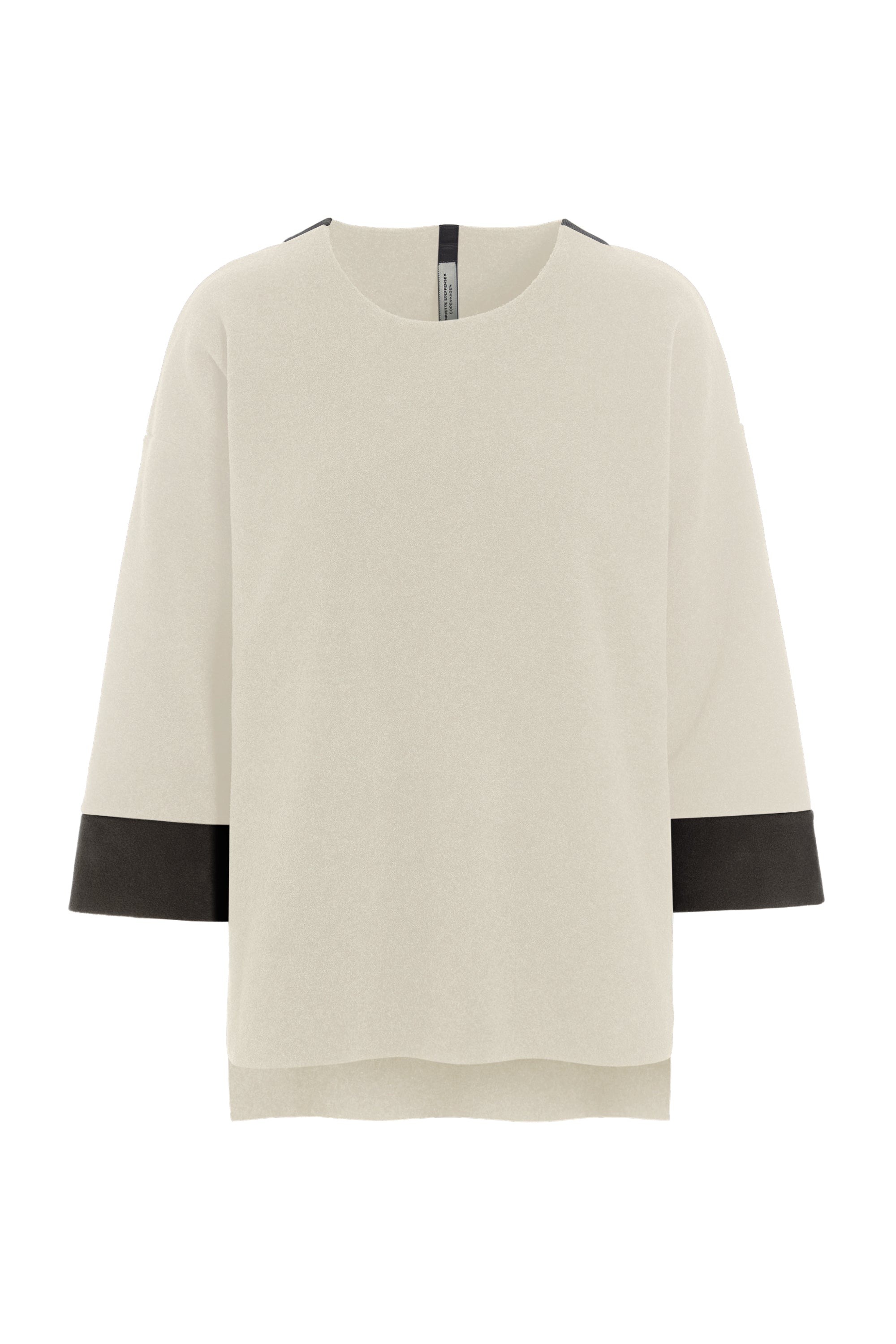HENRIETTE STEFFENSEN COPENHAGEN BLUSE 2 FARBIGE - 1371 BLUSER KIT/CHOKOLATE 326