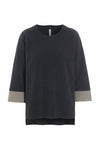 BLUSE 2 FARBIGE - 1371 - SB/ELEPHANT
