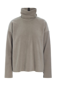 BLUSE HOHER KRAGEN - 1360 - ELEPHANT