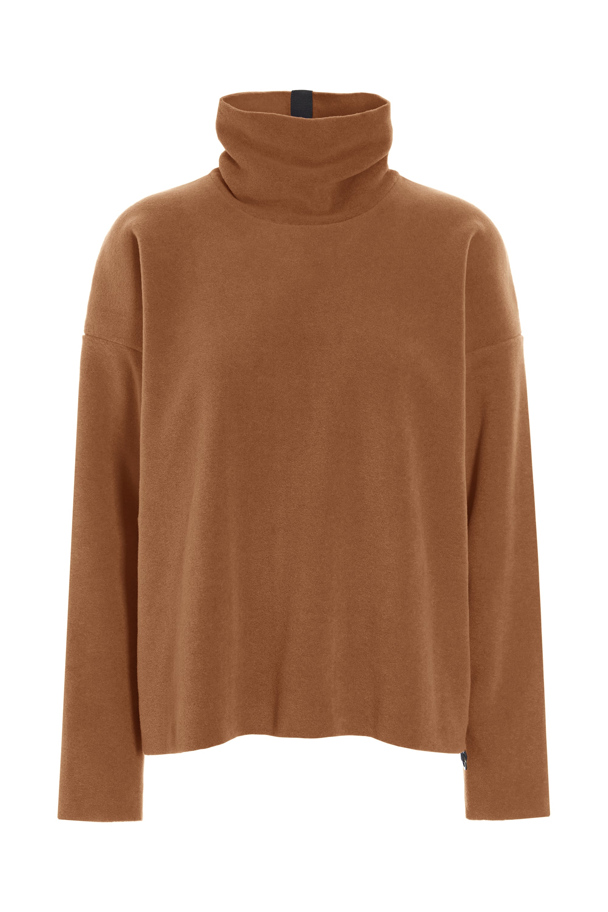 HENRIETTE STEFFENSEN COPENHAGEN BLUSE HOHER KRAGEN - 1360 BLUSER RUST 706