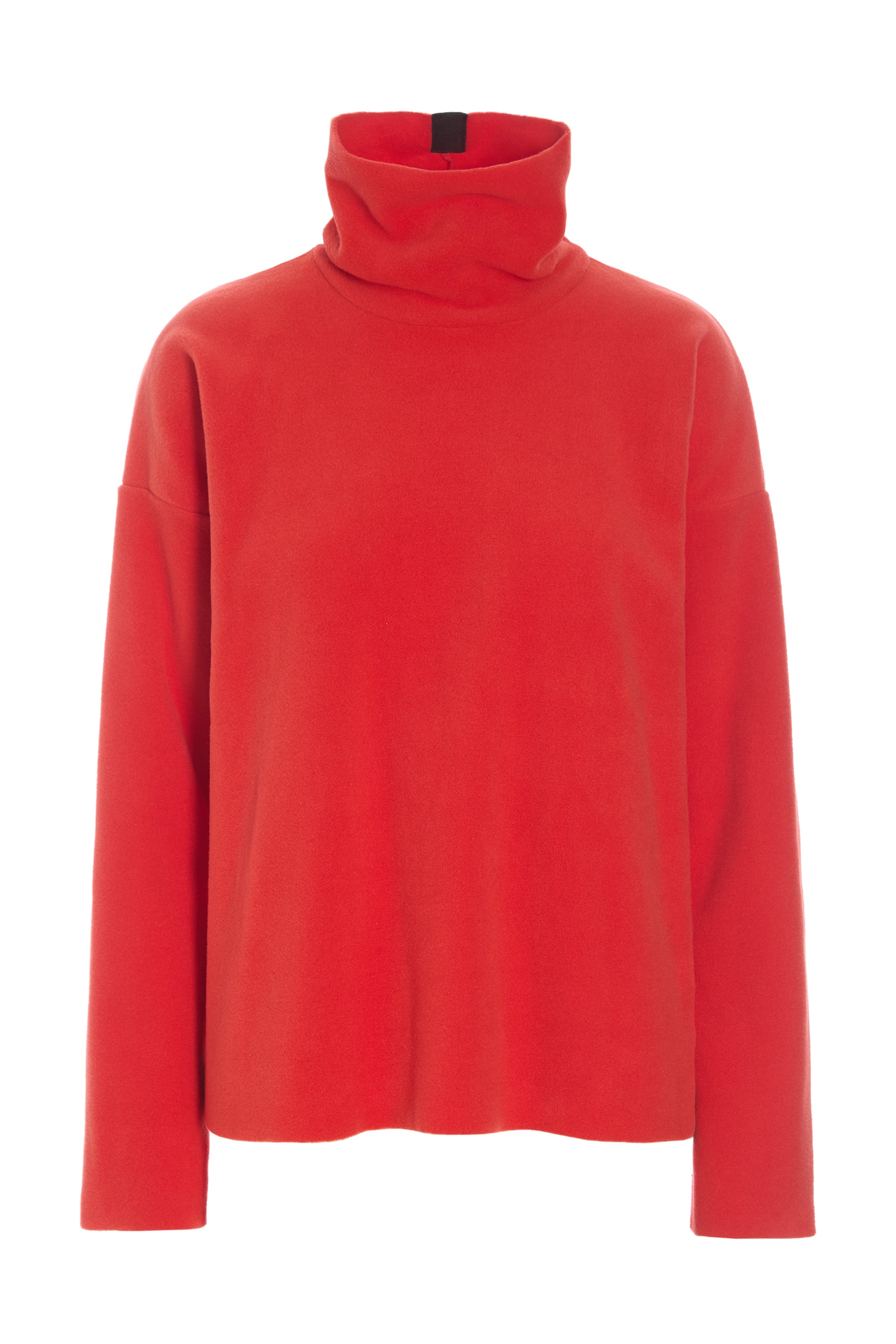 HENRIETTE STEFFENSEN COPENHAGEN BLUSE HOHER KRAGEN - 1360 BLUSER TOMATO 845