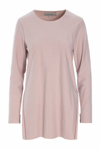 BLUSE LANGER SCHLITZ - 71010 - NUDE