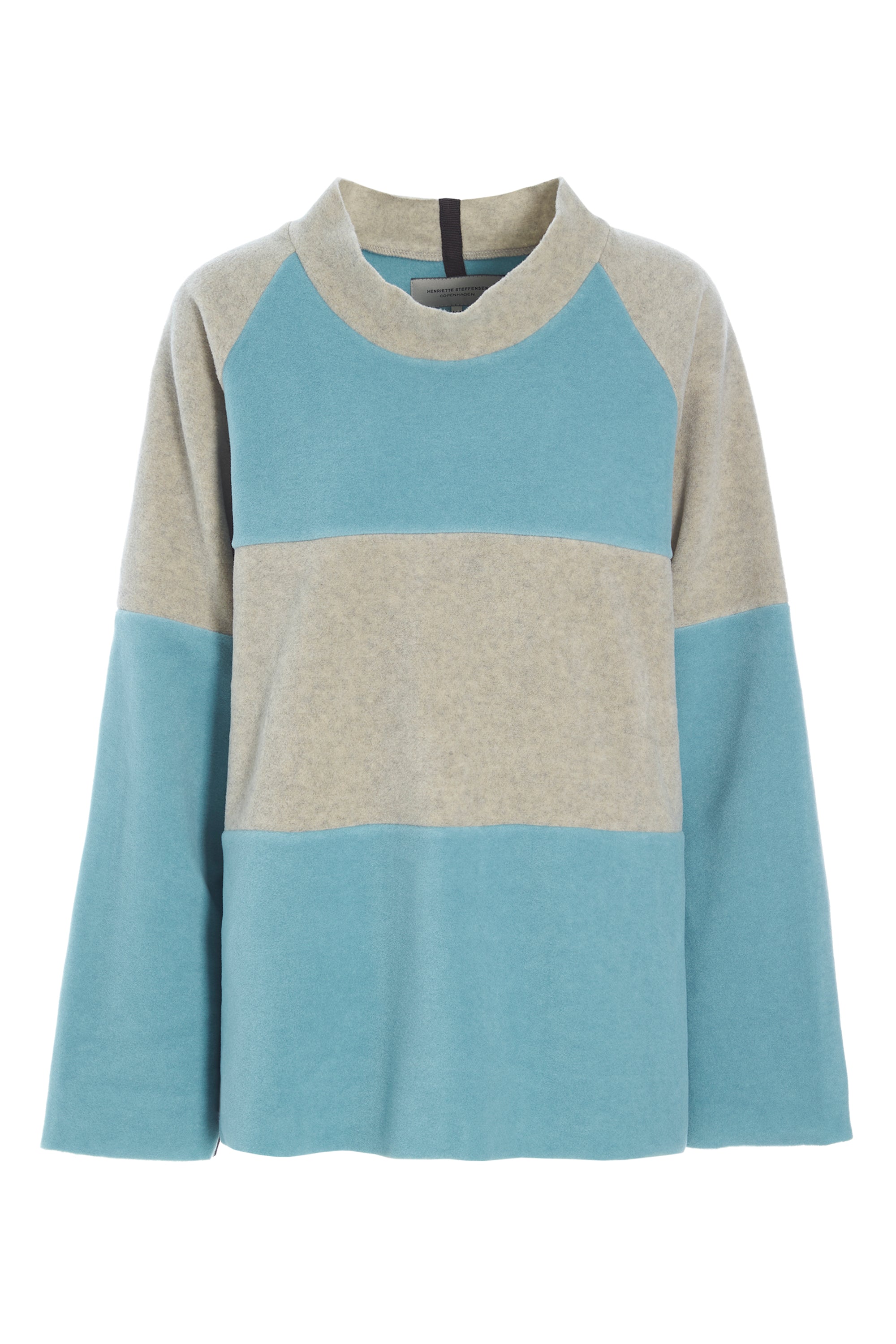 HENRIETTE STEFFENSEN COPENHAGEN BLUSE LOCKERER PASSFORM - 1357 BLUSER SALVIE/SAND 691