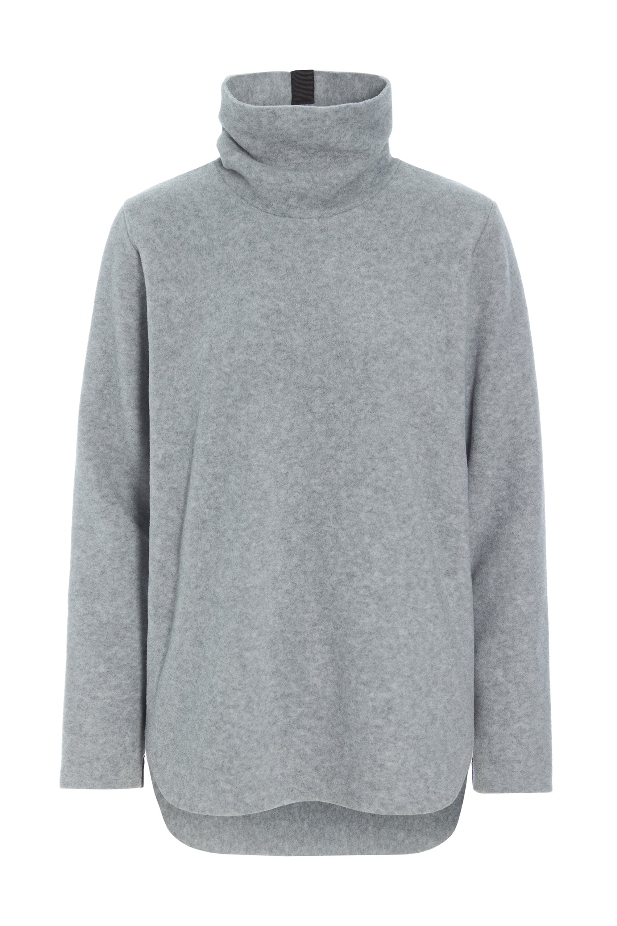 HENRIETTE STEFFENSEN COPENHAGEN BLUSE MIT HOHE HALS - 1348 BLUSER LIGHT GREY 876