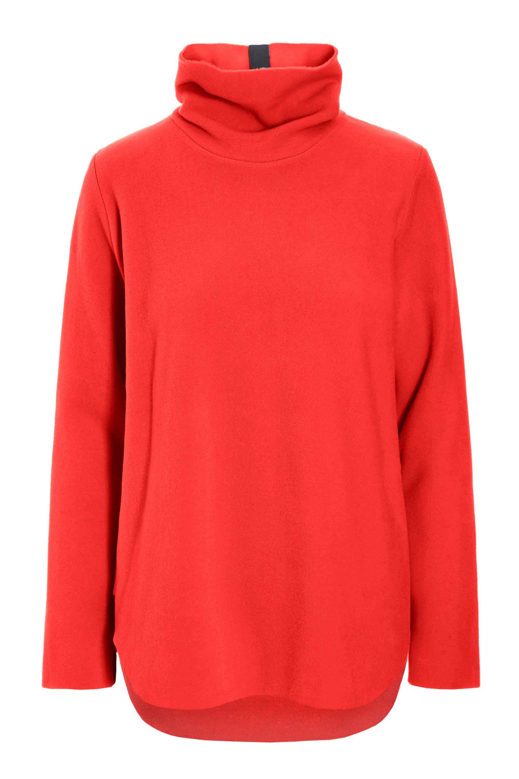 HENRIETTE STEFFENSEN COPENHAGEN BLUSE MIT HOHE HALS - 1348 BLUSER TOMATO 845