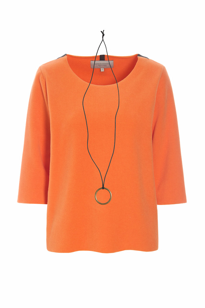 HENRIETTE STEFFENSEN COPENHAGEN BLUSE - 1368 BLUSER ORANGE 773