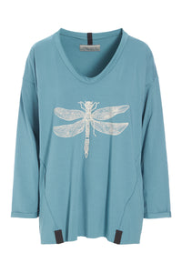 BLUSE M/ GRAFIKDRUCK - 96068 - SALVIE