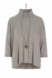 BLUSE M/HALSKETTE - 96100 - ELEPHANT