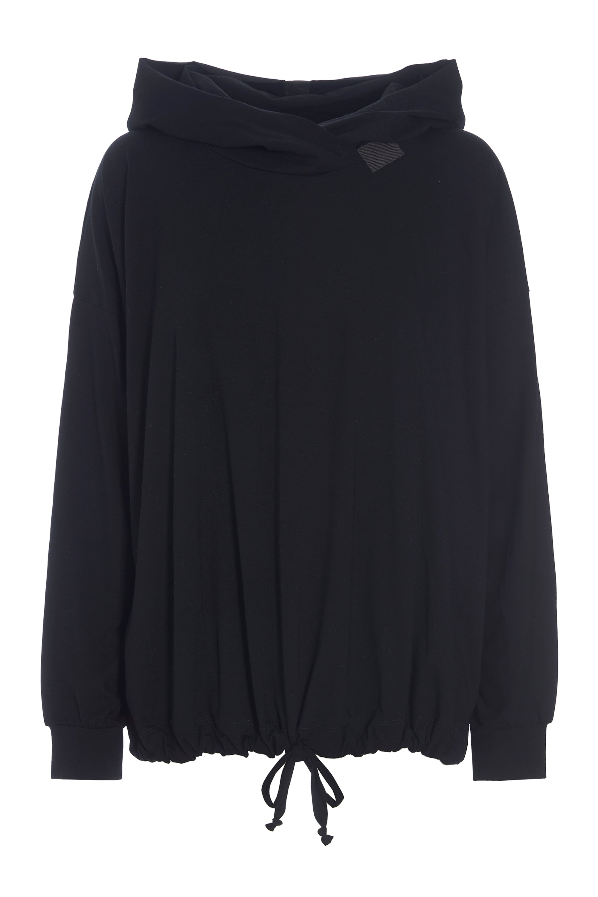 HENRIETTE STEFFENSEN COPENHAGEN BLUSE M/KAPUZE - 96059 BLUSER BLACK 900