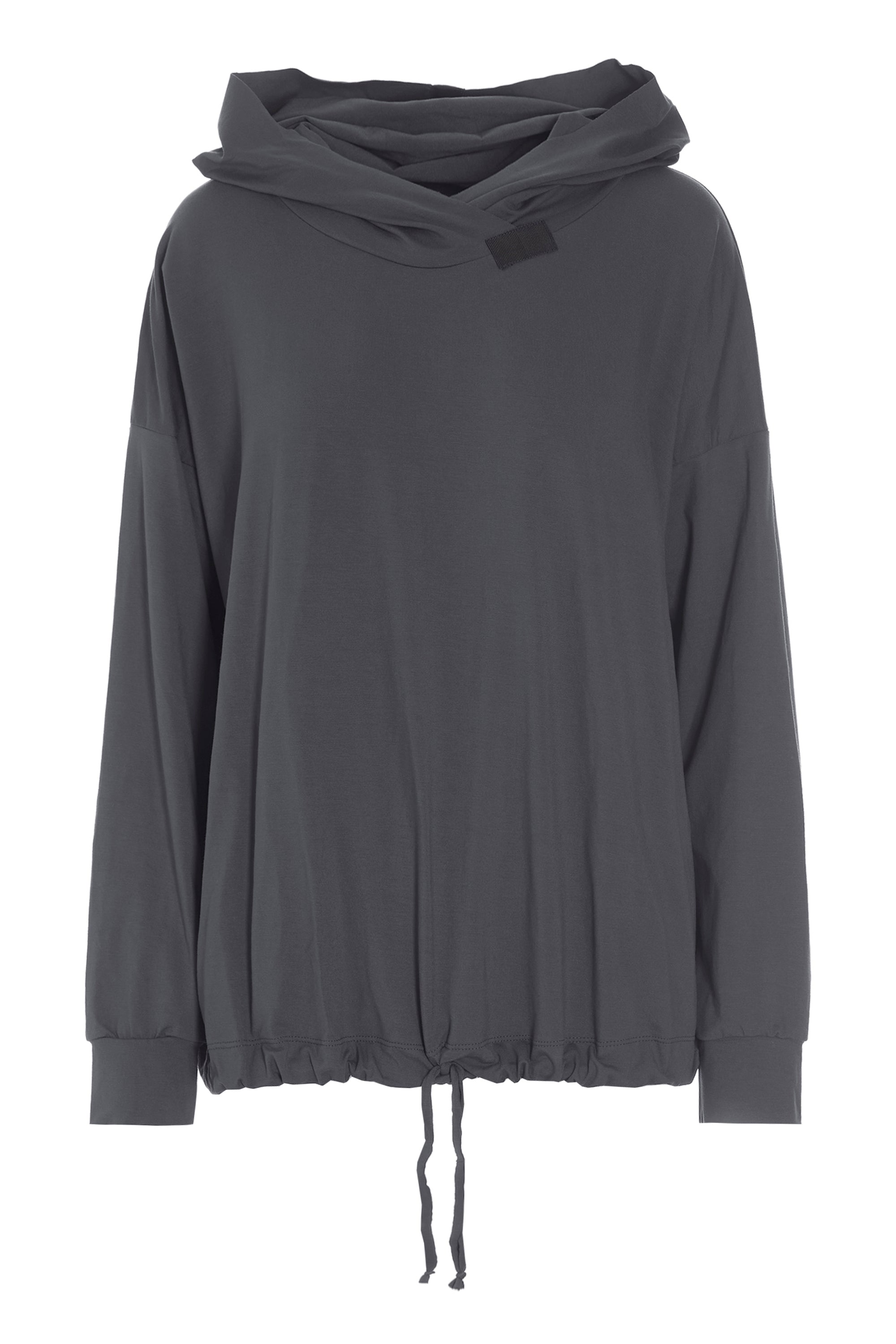 HENRIETTE STEFFENSEN COPENHAGEN BLUSE M/KAPUZE - 96059 BLUSER GREY 905