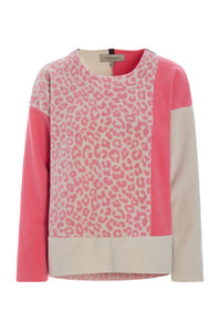 BLUSE PATCH - 1407 - SUNSET/KIT/PINK LEO