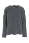 BLUSE RUNDEM AUSSCHNITT - 1359 - GREY