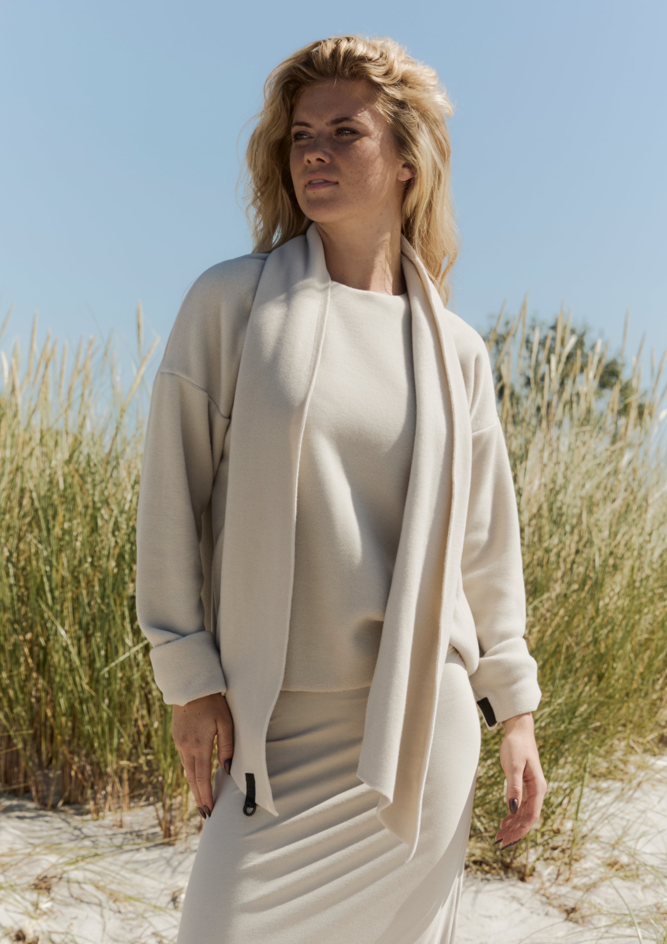 HENRIETTE STEFFENSEN COPENHAGEN BLUSE RUNDEM AUSSCHNITT - 1359 BLUSER KIT 831