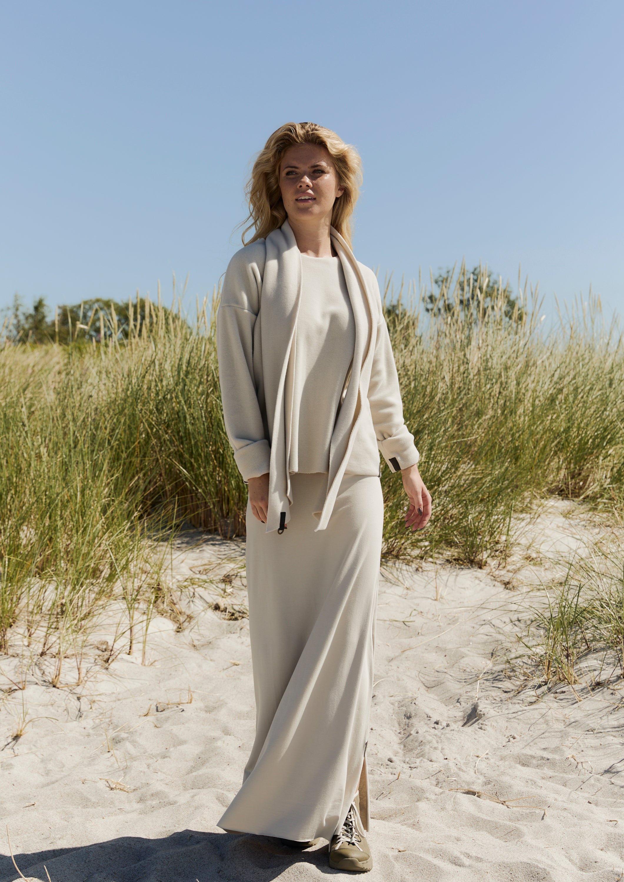 HENRIETTE STEFFENSEN COPENHAGEN BLUSE RUNDEM AUSSCHNITT - 1359 BLUSER KIT 831