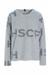 BLUSE RUNDEM AUSSCHNITT - 1359P - HSCPH PRINT