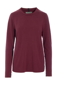 BLUSE SLIM FIT - 96091 - BORDEAUX