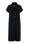 KLEID V-AUSSCHNITT - 98068 - BLACK