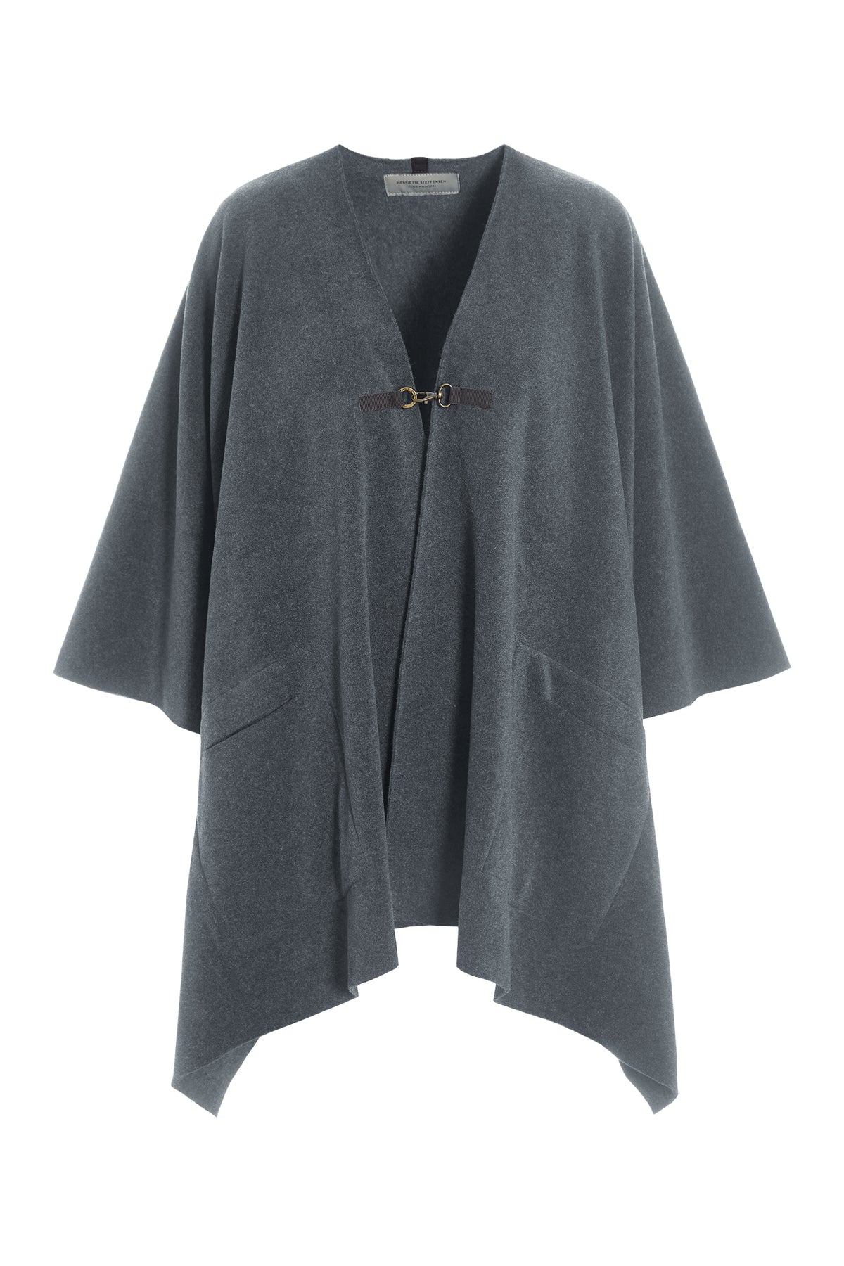 HENRIETTE STEFFENSEN COPENHAGEN CAPE - 4120 PONCHOS GREY 905