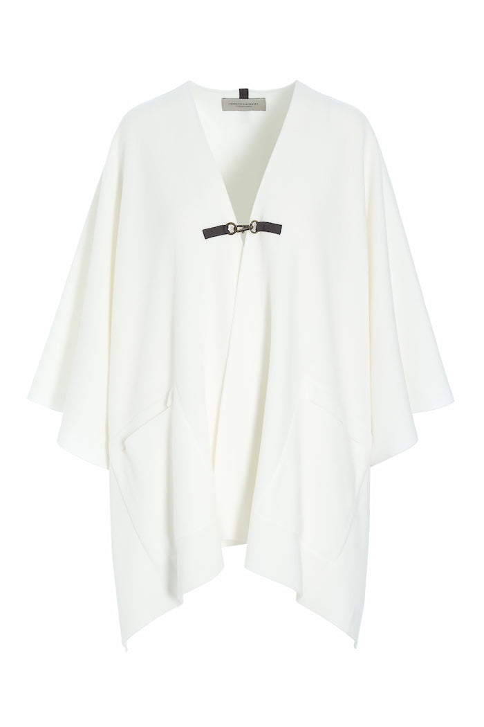 HENRIETTE STEFFENSEN COPENHAGEN CAPE - 4120 PONCHOS OFF WHITE 802