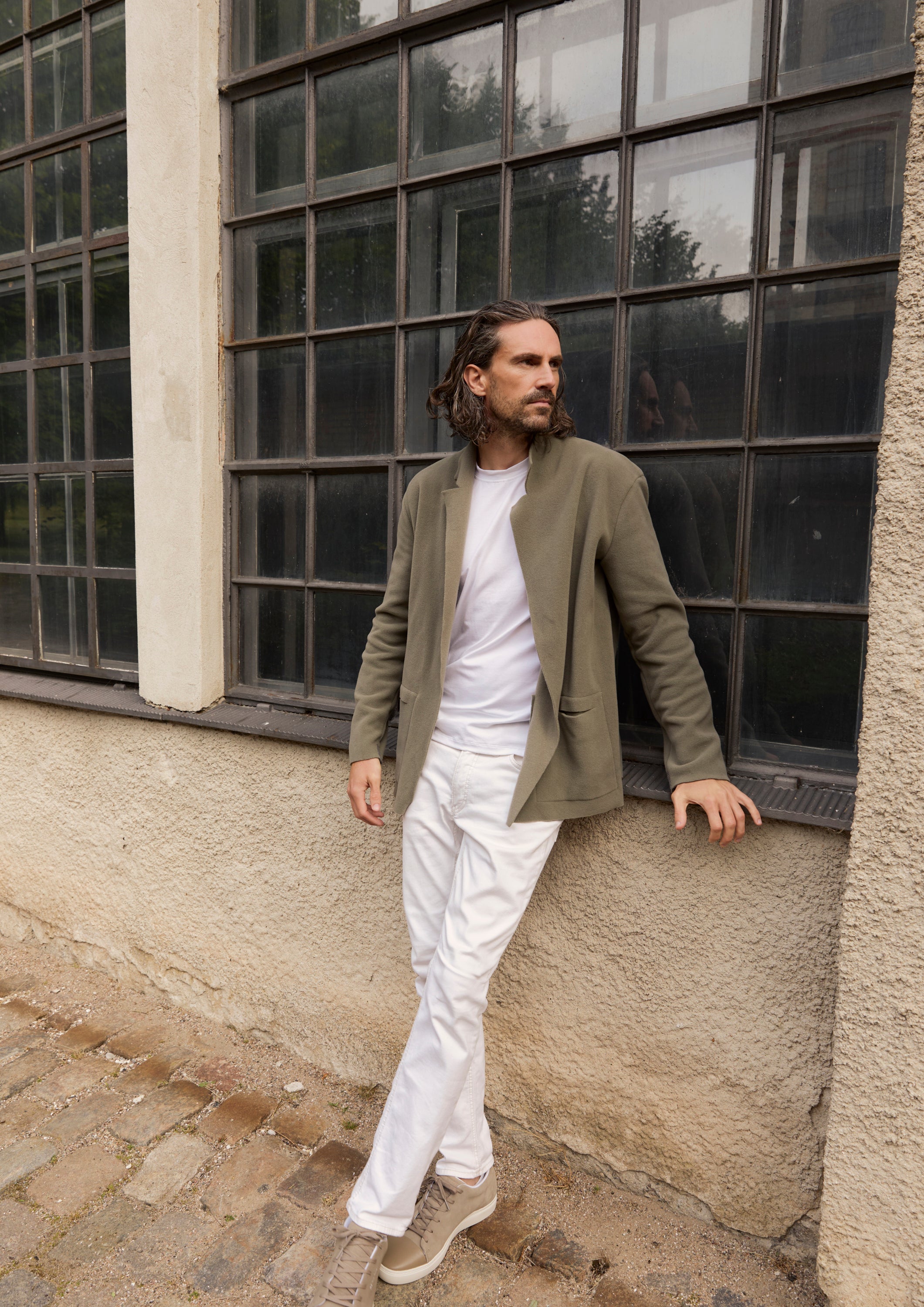 CARL BY STEFFENSEN COPENHAGEN CARDIGAN - 1001C CARDIGANS DUSTY GREEN 609