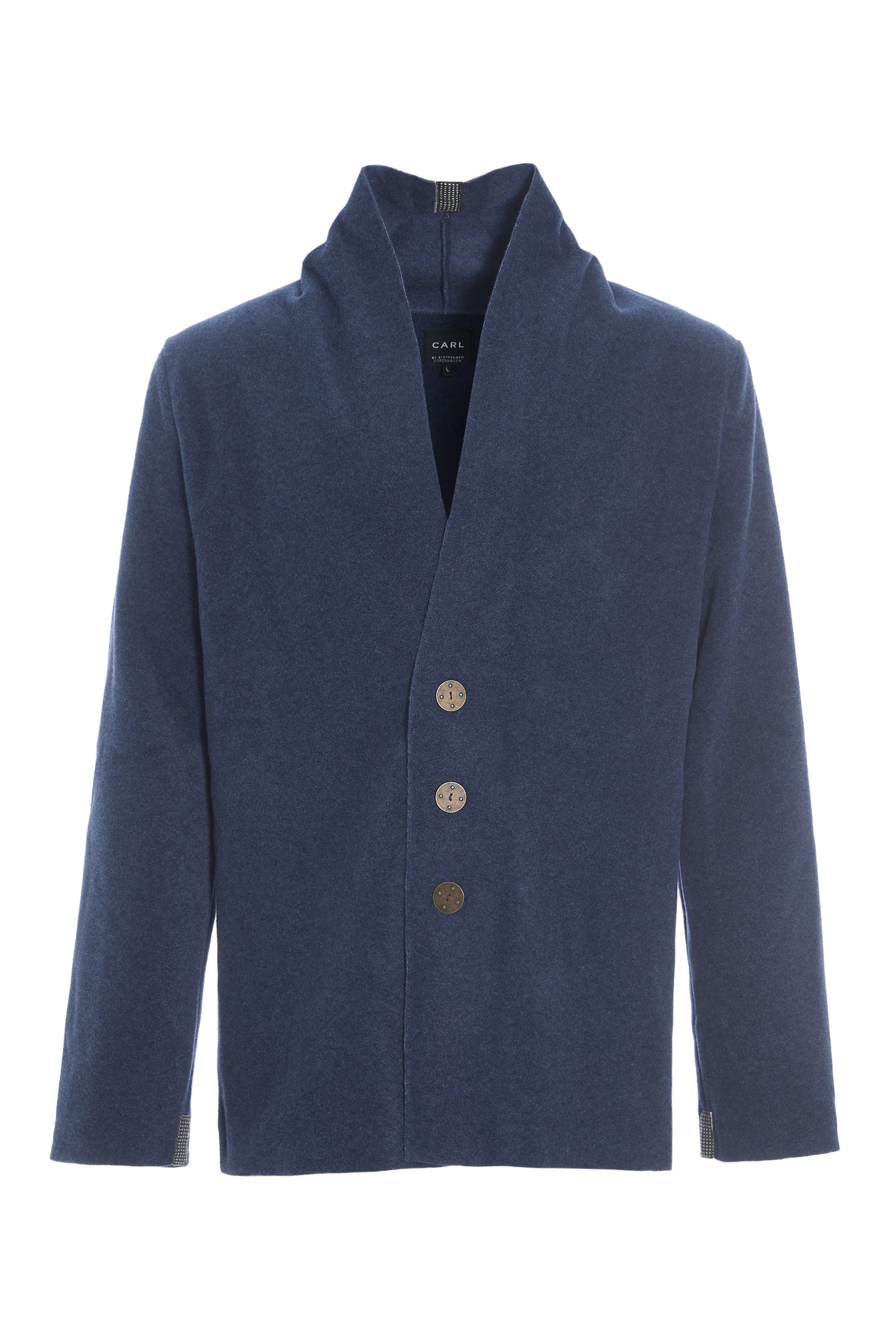 CARL BY STEFFENSEN COPENHAGEN CARDIGAN - 1034C CARDIGANS DENIM 767