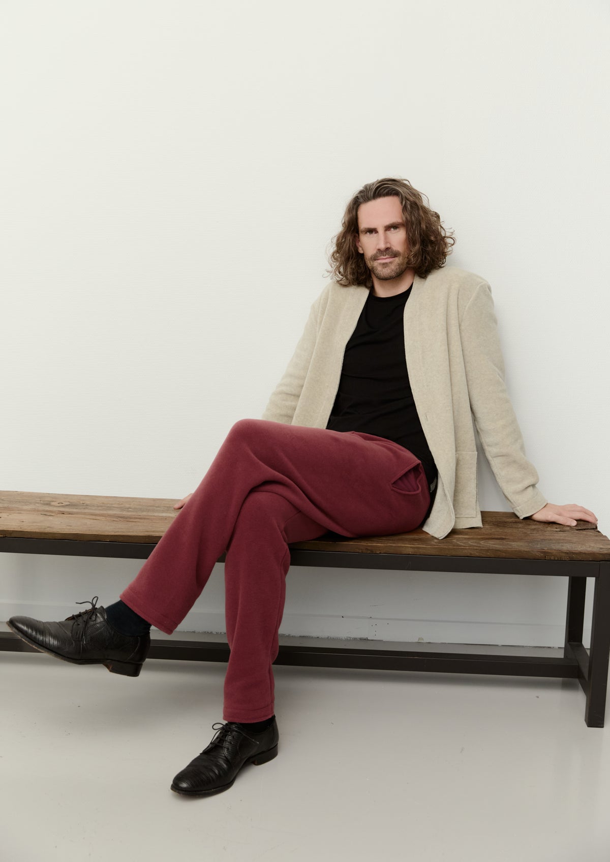 CARL BY STEFFENSEN COPENHAGEN CARDIGAN - 1058C CARDIGANS SAND 805