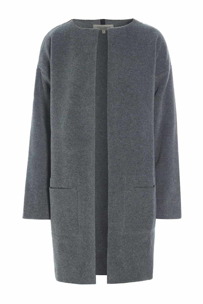 HENRIETTE STEFFENSEN COPENHAGEN CARDIGAN - 7104 CARDIGANS GREY 905