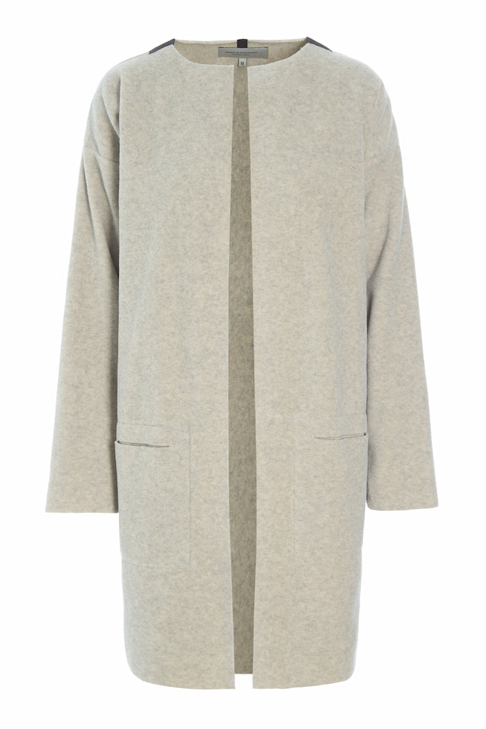 HENRIETTE STEFFENSEN COPENHAGEN CARDIGAN - 7104 CARDIGANS SAND 805