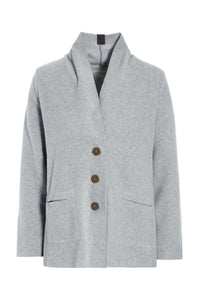 CARDIGAN - 7168 - LIGHT GREY