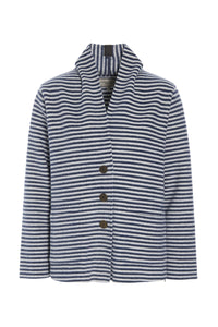 CARDIGAN - 7168 - STRIPES DENIM & KIT