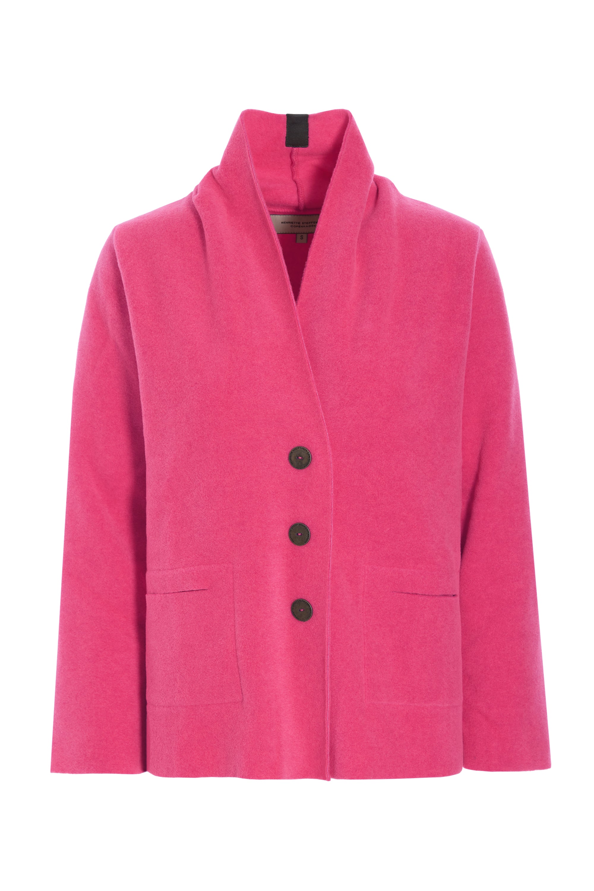 HENRIETTE STEFFENSEN COPENHAGEN CARDIGAN - 7168 CARDIGANS SUNSET PINK 357