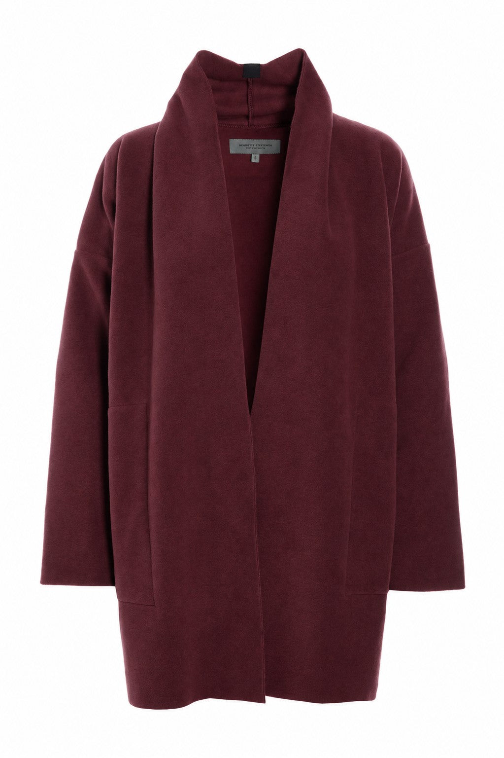 HENRIETTE STEFFENSEN COPENHAGEN CARDIGAN - 7173 CARDIGANS BORDEAUX 474