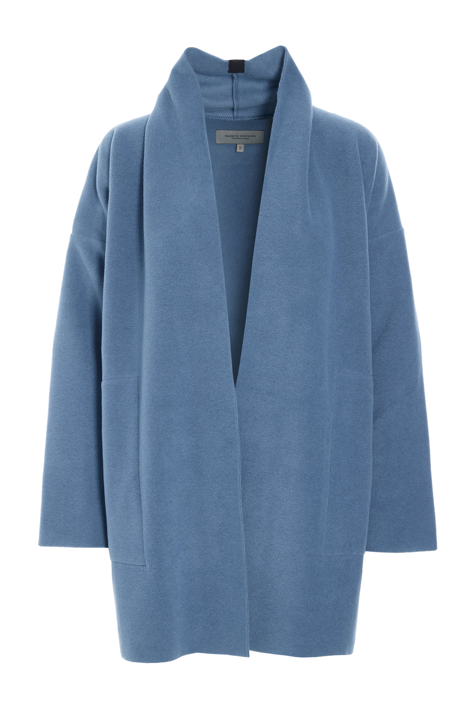 HENRIETTE STEFFENSEN COPENHAGEN CARDIGAN - 7173 CARDIGANS DUSTY BLUE 794
