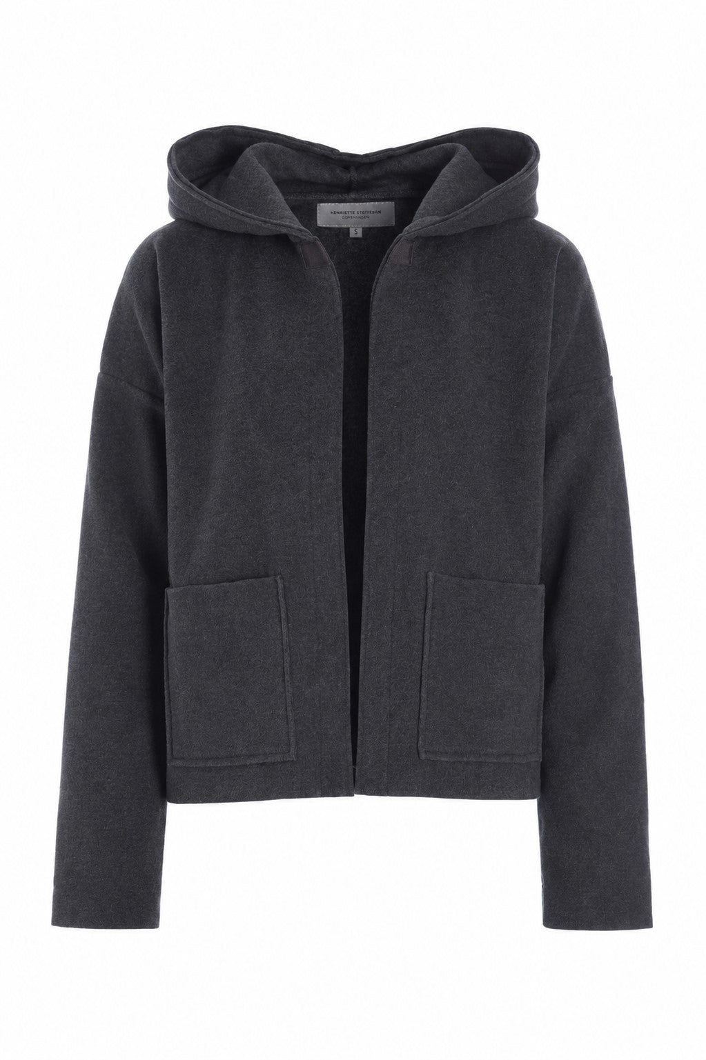 HENRIETTE STEFFENSEN COPENHAGEN CARDIGAN - 7176 CARDIGANS SOFT BLACK 914