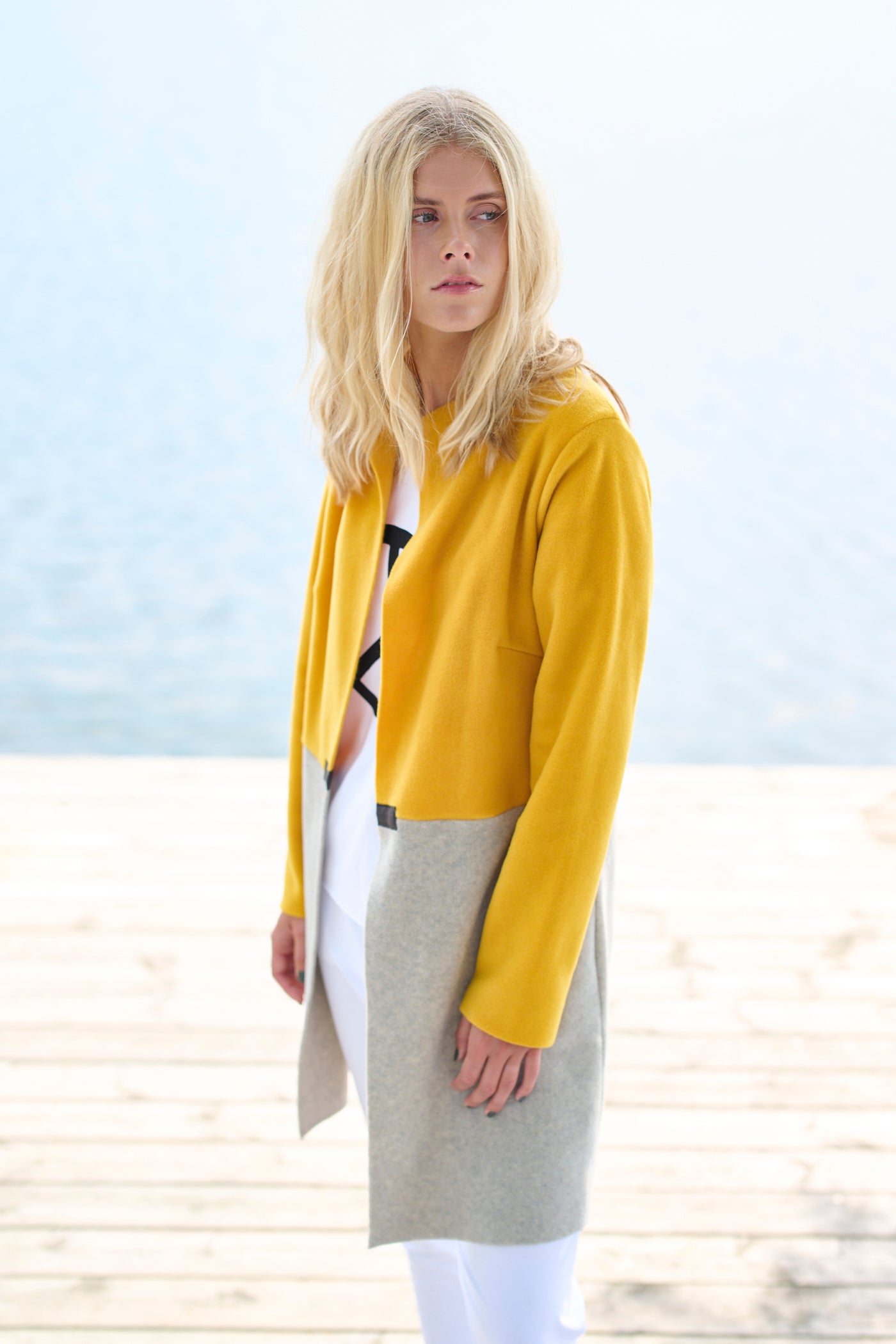 HENRIETTE STEFFENSEN COPENHAGEN CARDIGAN 2 FARBEN - 7133 CARDIGANS SAFRAN/SAND 687