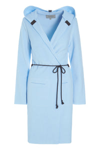 CARDIGAN MIT GÜRTEL - 7151 - BABY BLUE