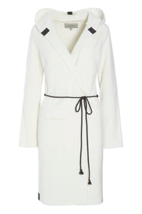 CARDIGAN MIT GÜRTEL - 7151 - OFF WHITE