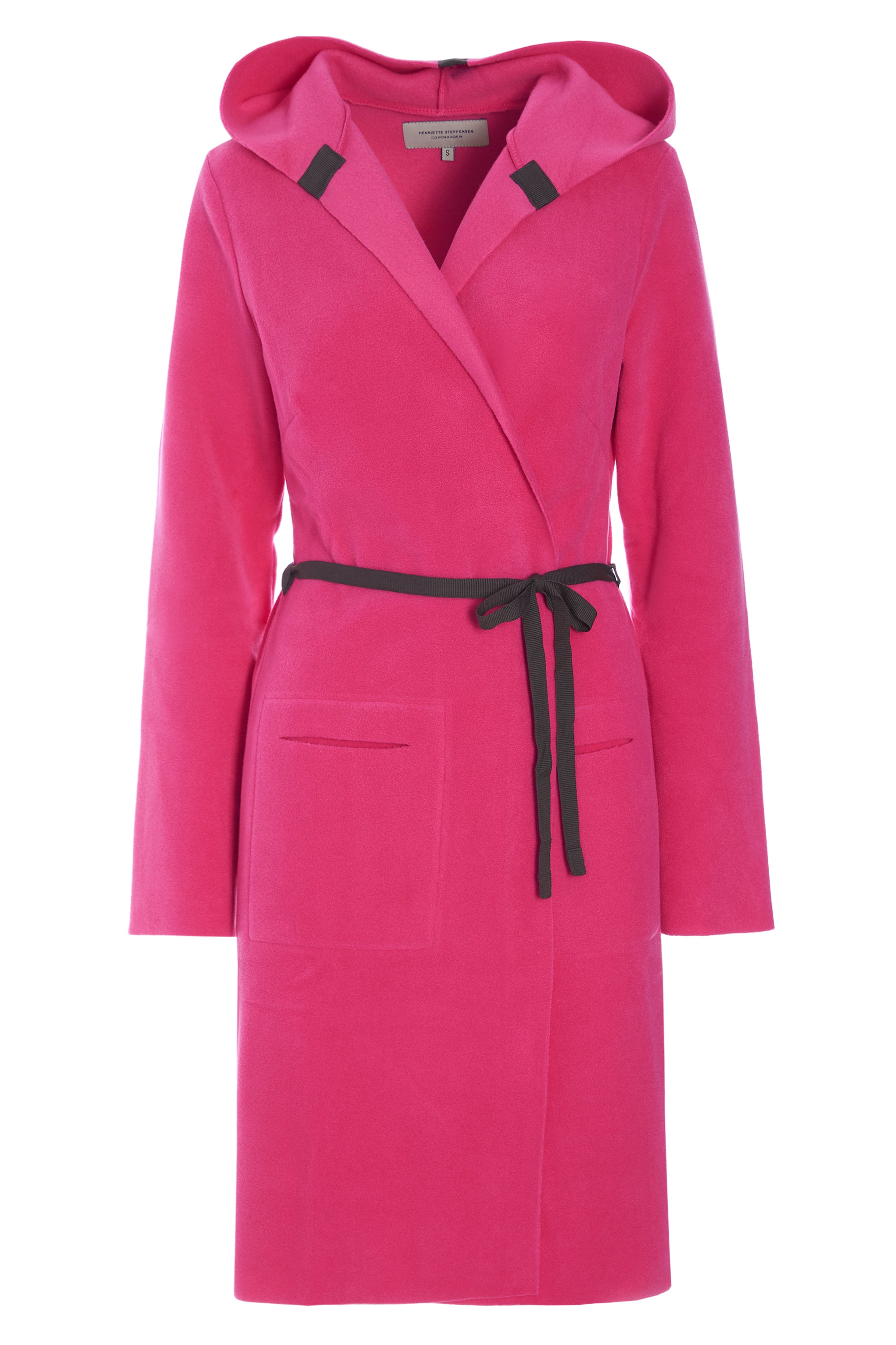 HENRIETTE STEFFENSEN COPENHAGEN CARDIGAN MIT GÜRTEL - 7151 CARDIGANS PINK 369