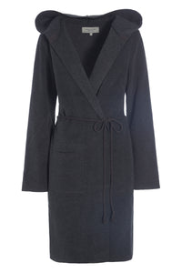 CARDIGAN MIT GÜRTEL - 7151 - SOFT BLACK