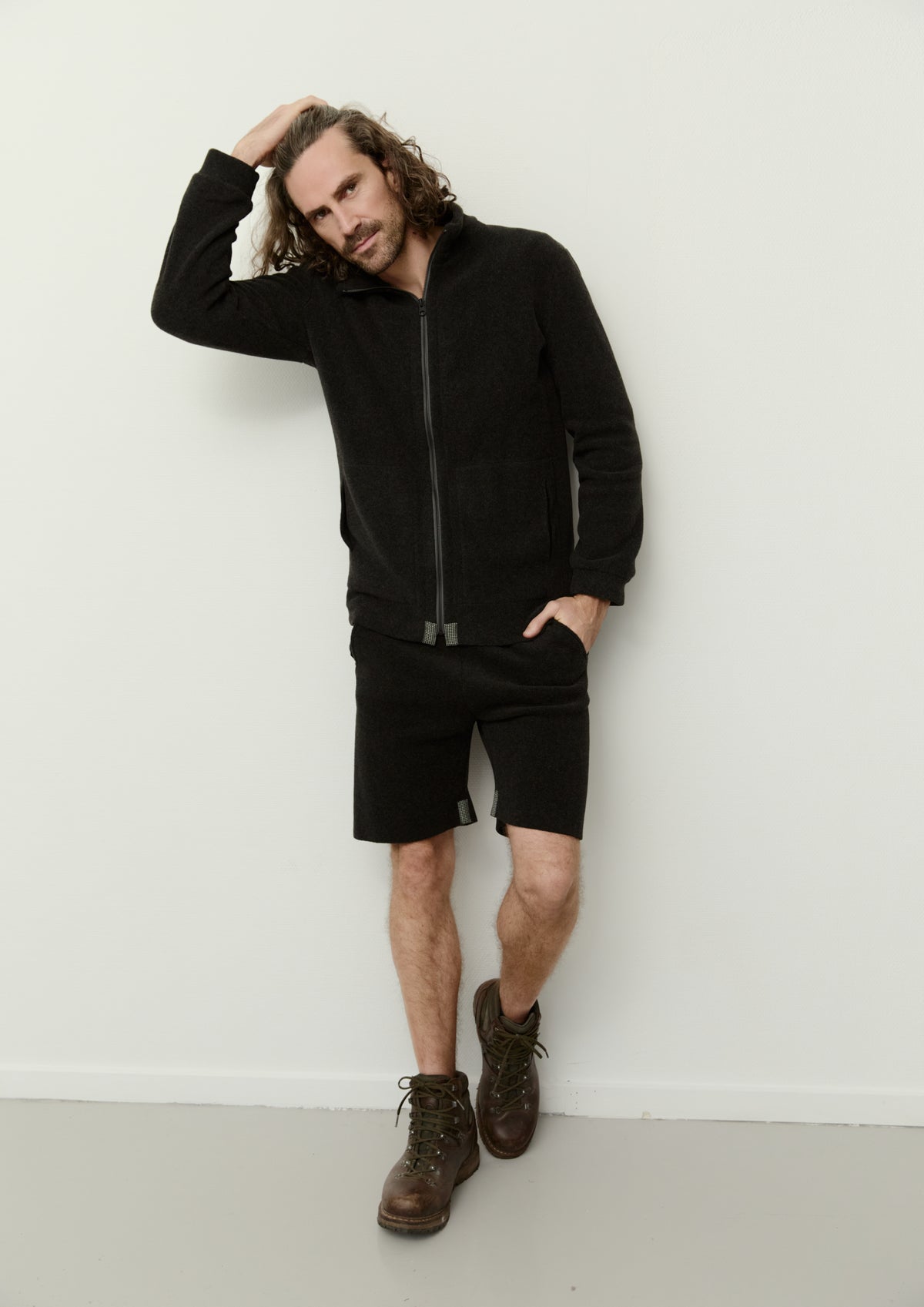 CARL BY STEFFENSEN COPENHAGEN CARDIGAN REIßVERSCHLUSS - 1040C CARDIGANS SOFT BLACK 914