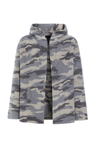 Cardigan mit Kapuze - 1002CP - CAMOUFLAGE