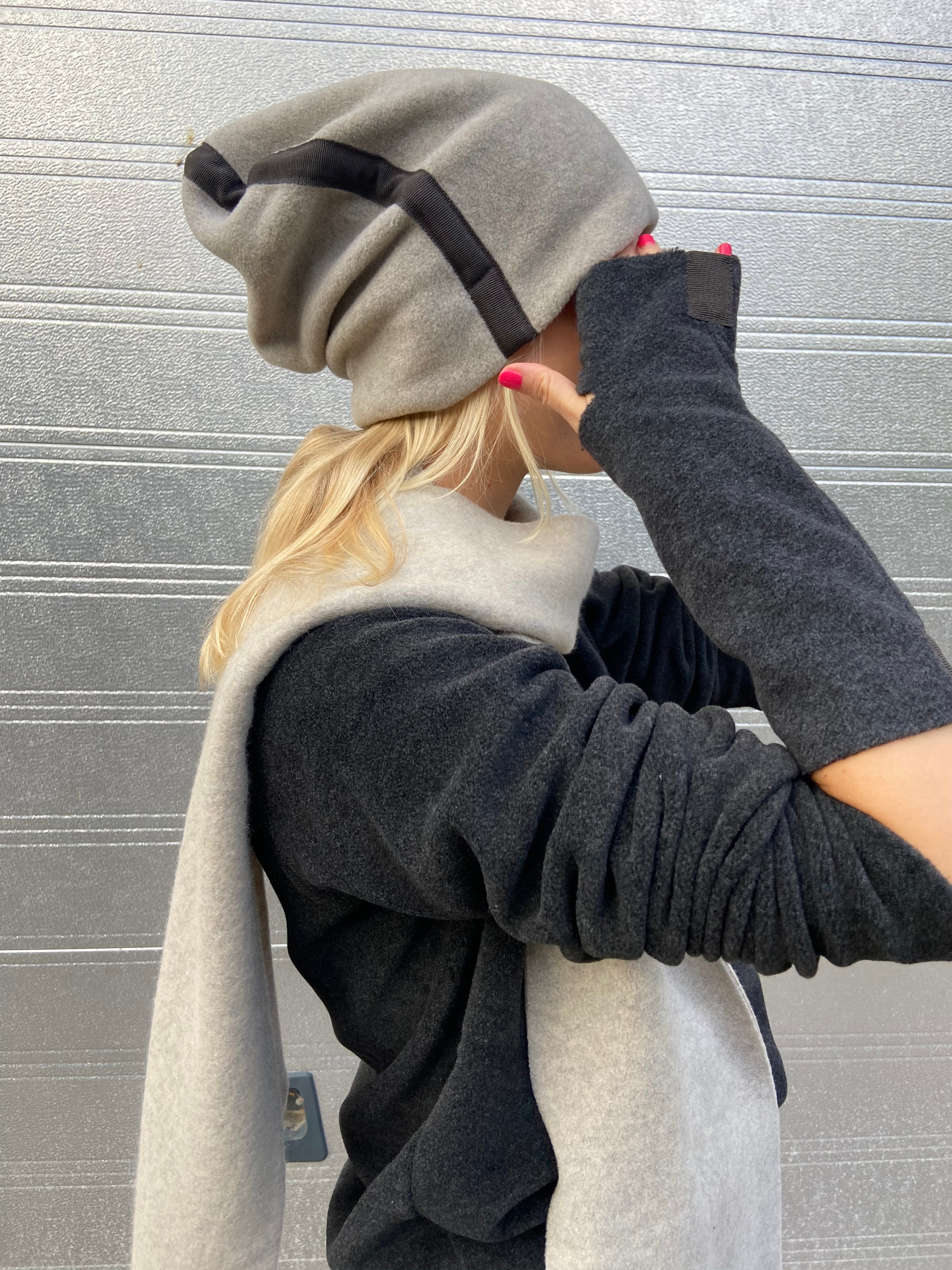 HENRIETTE STEFFENSEN COPENHAGEN DOPPELT GEFALTETER HUT - 5037 HATS SAND 805