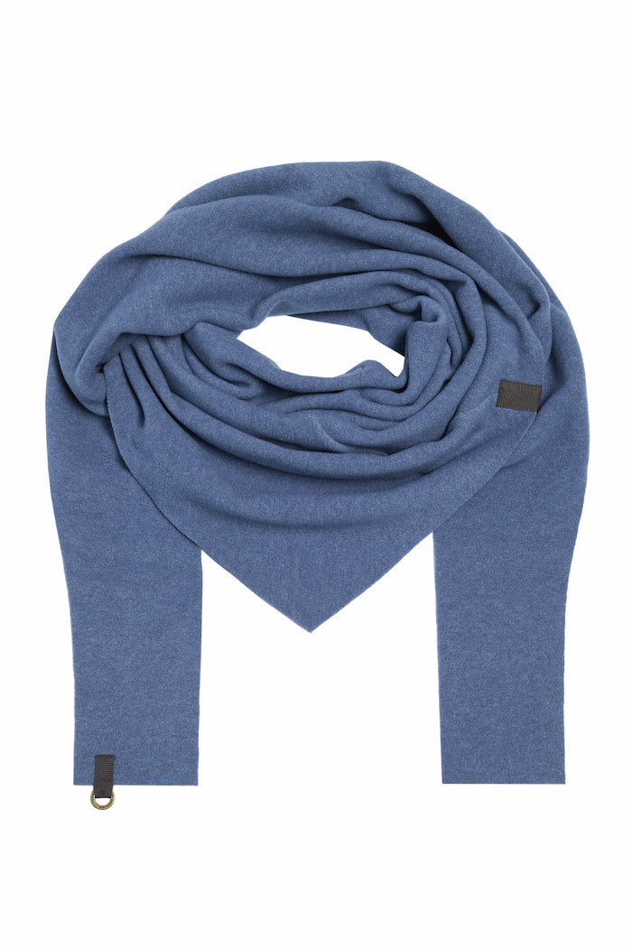 HENRIETTE STEFFENSEN COPENHAGEN DREIECKIGER SCHAL - 4051 SCARFS BLUE 500