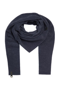 DREIECKIGER SCHAL - 4051 - EVENING BLUE