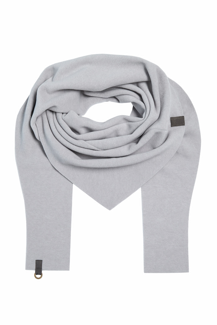 HENRIETTE STEFFENSEN COPENHAGEN DREIECKIGER SCHAL - 4051 SCARFS GREY BLUE